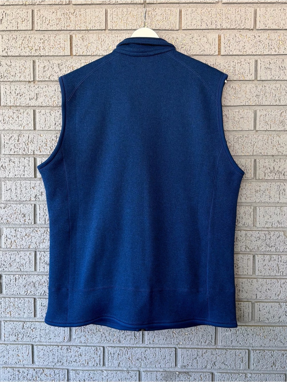 Patagonia Better Sweater Vest Full Zip Blue Men’s Size Large - Picture 3 of 3